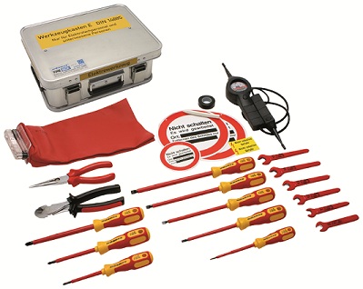 Set gereedschap voor elektrischwerkzaamh