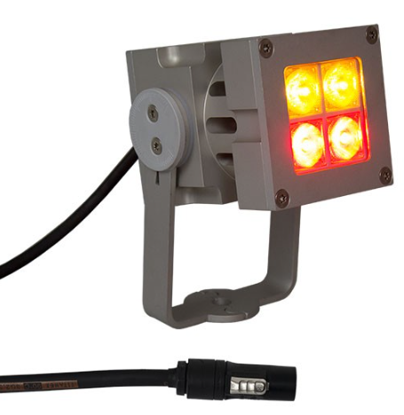 LED Firespot rood-oranje