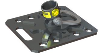 Hinged Base with Anchor ring 30.5cm