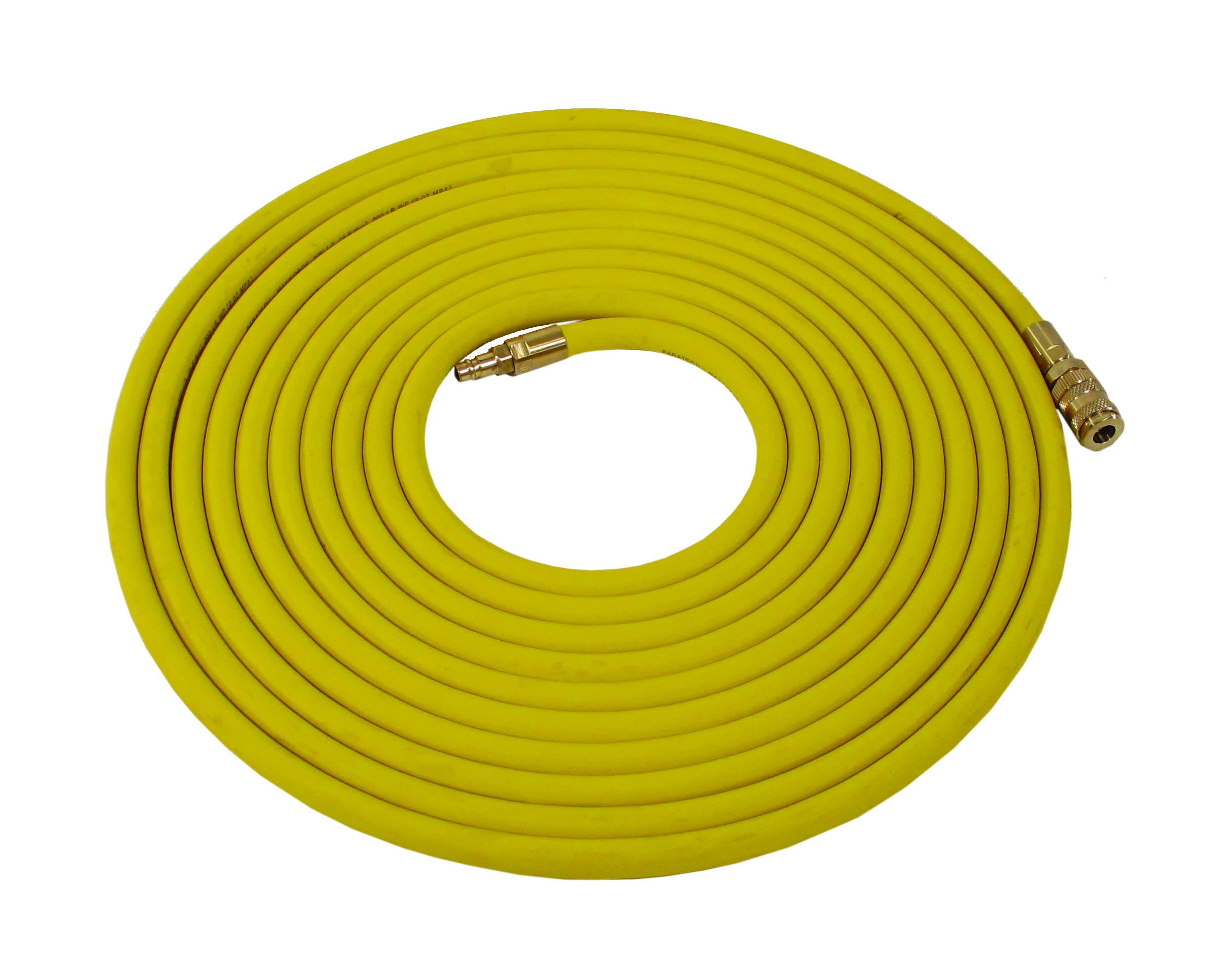 Paratech luchtslang kleur geel 5m