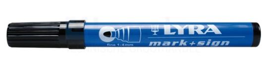 HV Gordelschrijfstift Lyra 1-4mm zwart