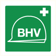 BHV materiaal sticker (vinyl)