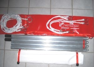 Bergingsnet Type A (deelbaar).