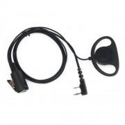 Kenwood D-shape oortelefoon/microfoon