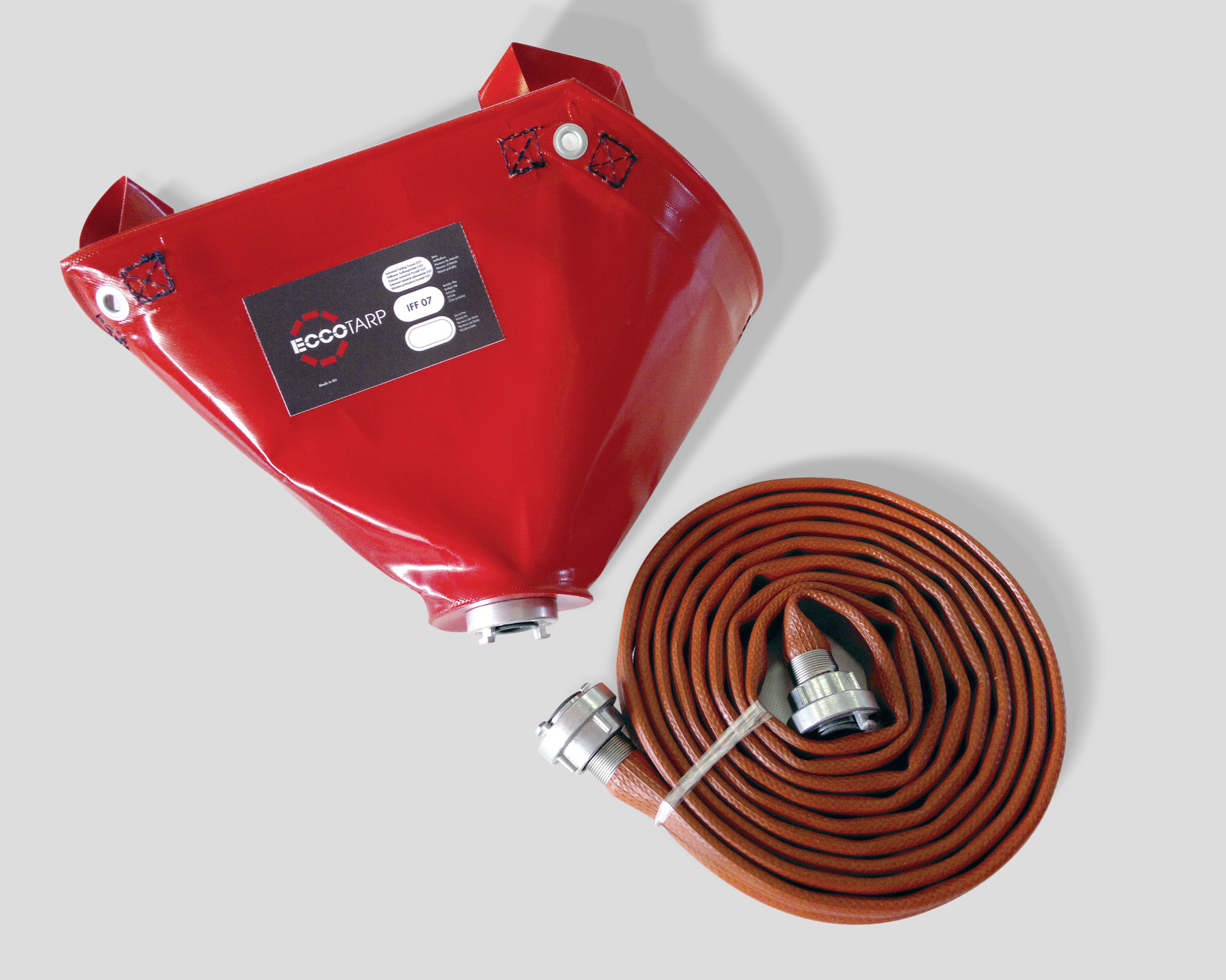 Opvangtrechter mini 10 liter Alu