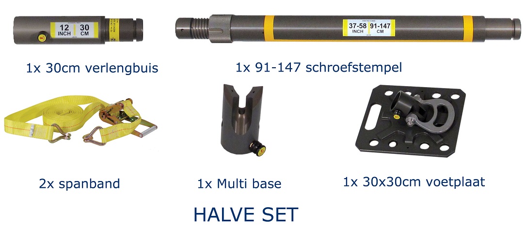 Paratech halve set