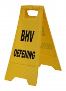 Klapbord BHV oefening