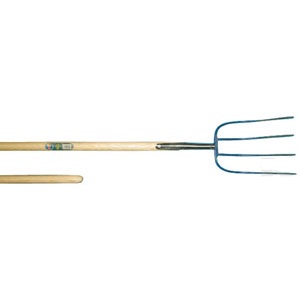 Mestvork 4 tands met 135 cm steel
