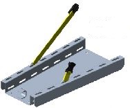 POKET draagbare monitor inbouwsteun