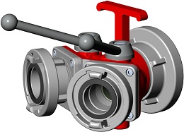 Verdeelstuk 1x NA81S in, 2x NA66