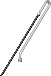 Aanzuigslang + zuigbuis tussenmenger