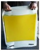 Rioolafdichting PU met handvat 50x50cm