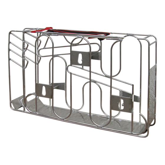 Slangencassette voor 3x 15m C 45mm slang