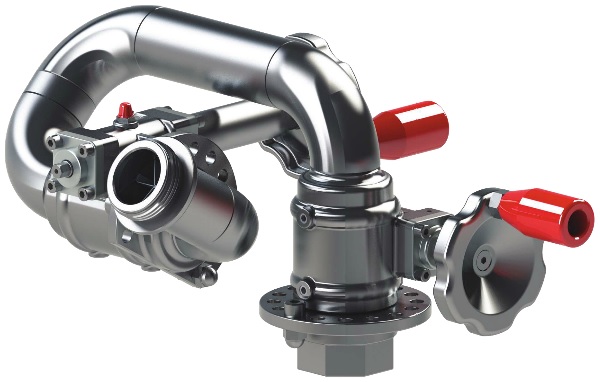 Pok Snake DN40 met handwielen