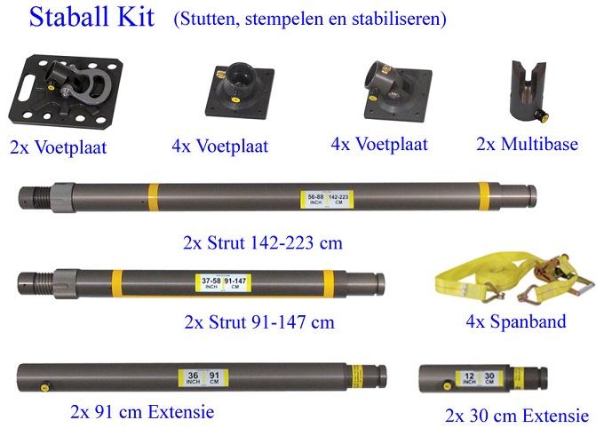 Paratech Stab All set