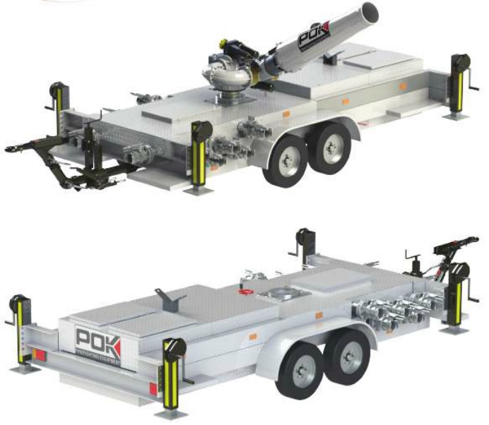 Pok trailer 30.000 L/min