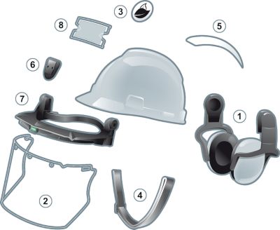 Veiligheidshelm V-Gard (ATEX)