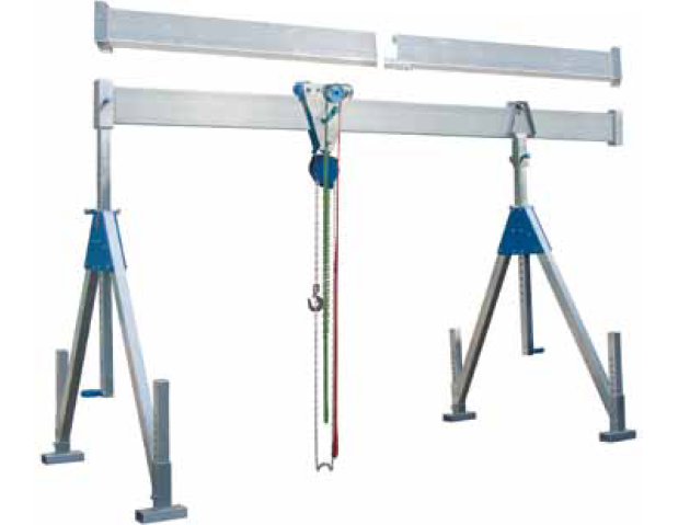 Vee redtakel 1500 kg, ligger 2 delen