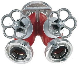 Verdeelstuk 1x nok 81 in, 2x nok 52 uit