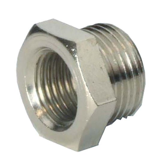 Verloopkoppeling 1" - 3/4" inw. verzinkt