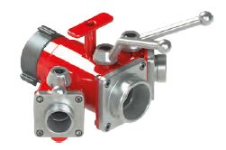 Verdeelstuk 2x nok 81 in, 3x nok 81 uit