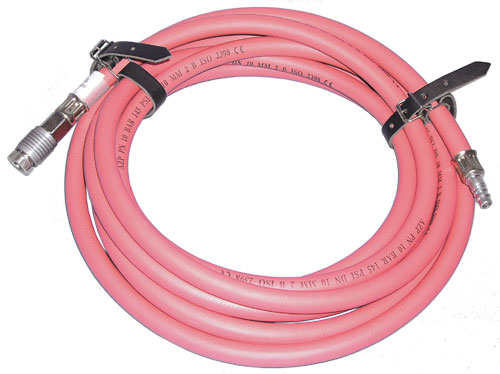 Vulslang 5 meter rood 8 bar