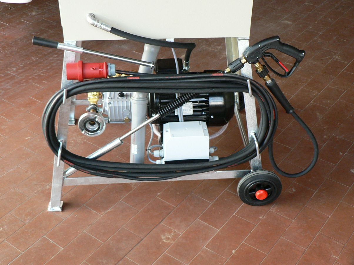 Slangenwasmachine HSW-113 Hogedruk